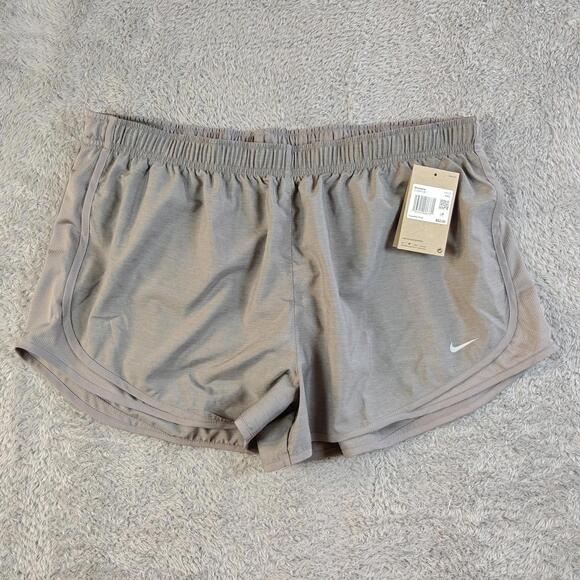 Nike Pants - Nike Women's Tempo Brief Lined Running Shorts CU8890-067 Size 2XL XXL Gray